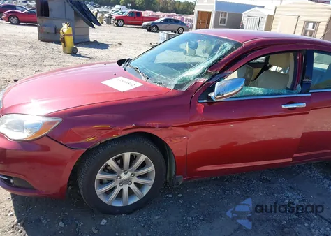 2014 Chrysler 200 Limited z USA, uszkodzony, nr VIN 1C3CCBCG0EN180460